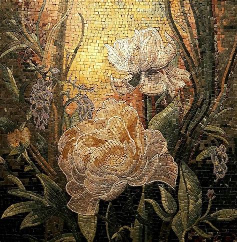 Botanical Mosaics Bringing A Bloom To Mosaic Artwork Mosaic Artwork
