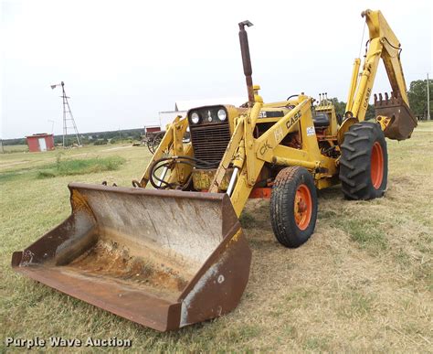 1968 Case 580ck Backhoe In Ringling Ok Item Da6874 Sold Purple Wave