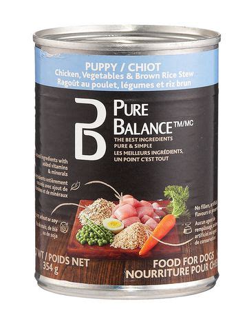 Nature's variety instinct dog food store Pure Balance Puppy Chicken Vegetables & Brown Rice Dog ...