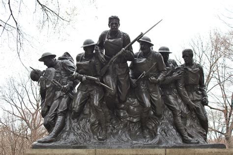 World War 1 107th Infantry Honored With Large Bronze Sculpture In