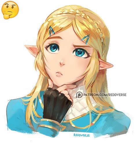 Zelda Thinking Thinking Face Emoji 🤔 Know Your Meme