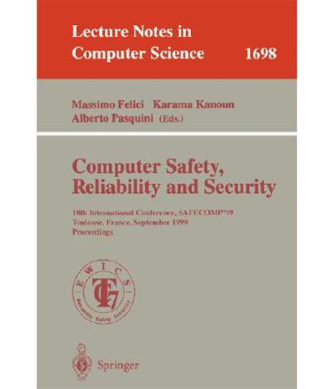 Computer Safety Reliability And Security Buy Computer Safety