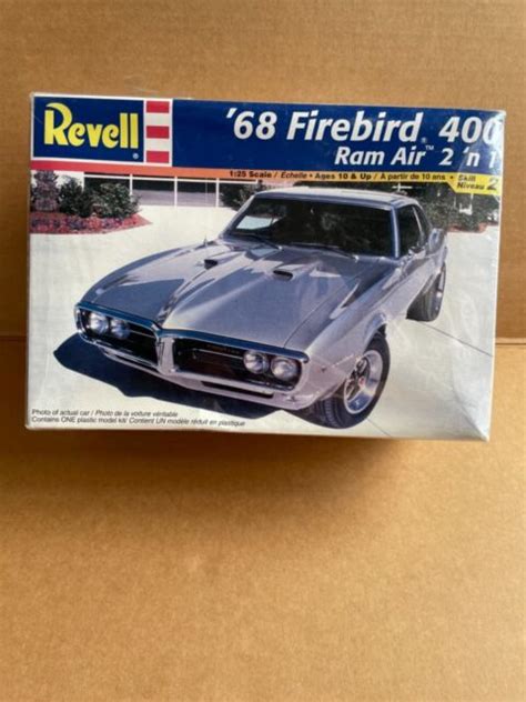 Revell 68 Firebird 400 Ram Air 2 N 1 Muscle Car Model Kit For Sale