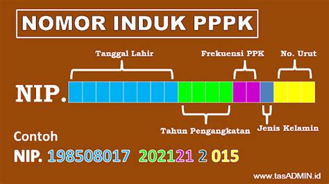 Inilah Arti 18 Digit Nip Pppk Asn