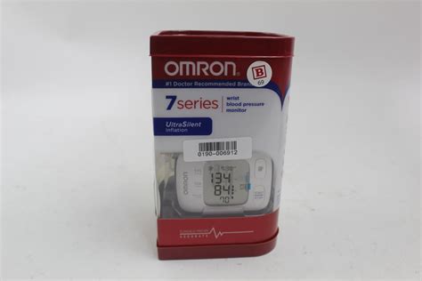 Omron 7 Series Bp652 Ultra Silent Inflation Wrist Blood Pressure