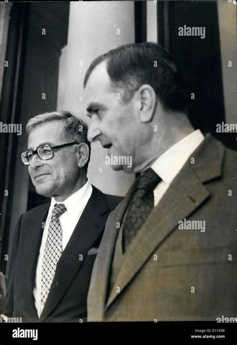 Jul 03 1980 Harold Brown American Defense Secretary Left Leaving