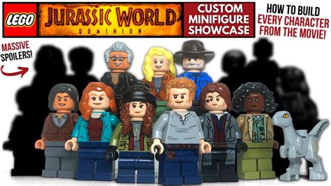 Lego Jurassic World Dominion Custom Minifigure Showcase Youtube