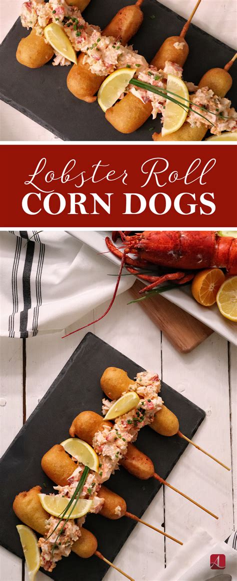 Lobster Corn Dog Summer Recipe Pin American Lifestyle Magazine