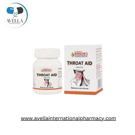 Baksons Throat Aid Tablet Prescription At Rs 500bottle In Bengaluru