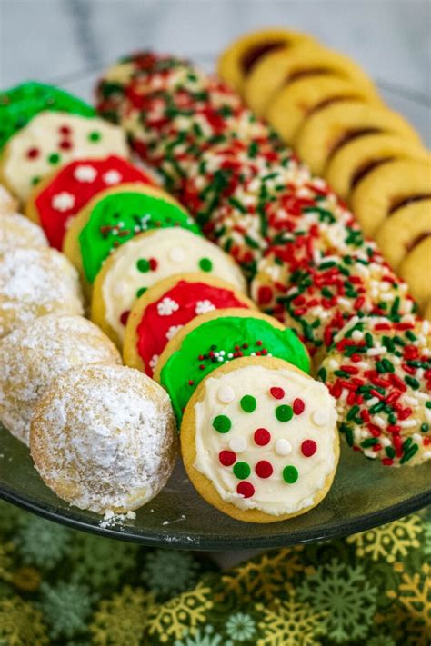 4 Christmas Cookies From One Cookie Dough Upstate Ramblings