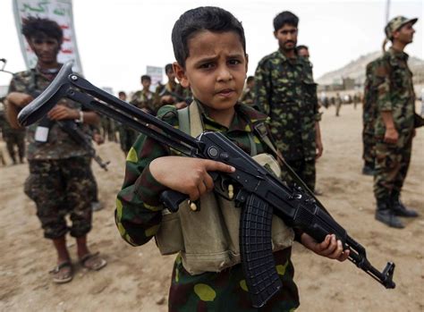 Meet The Child Soldiers Of Yemen Sent Into Battle By Adults Middle