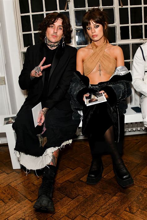 Oli And Alissa At London Fashion Week Fashion Bmth Oliver Sykes