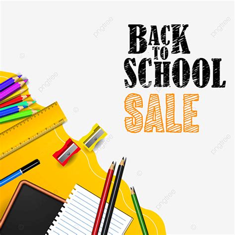 Back To School Vector Art Png Back To School Sale Design Back To