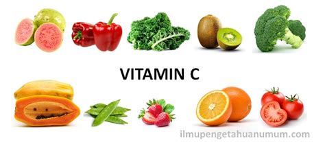 Kedua vitamin ini mempunyai susunan senyawa yang dapat merusak atau mengubah radikal bebas menjadi senyawa yang tidak berbahaya bagi tubuh. Makanan yang mengandung sumber vitamin C tertinggi