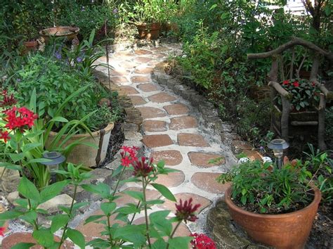 Rain gardens are simply a planned retention and infiltration area for runoff. I made this Easy do-it-yourself garden pathway - pre-cast stepping stones from Home Depot ...