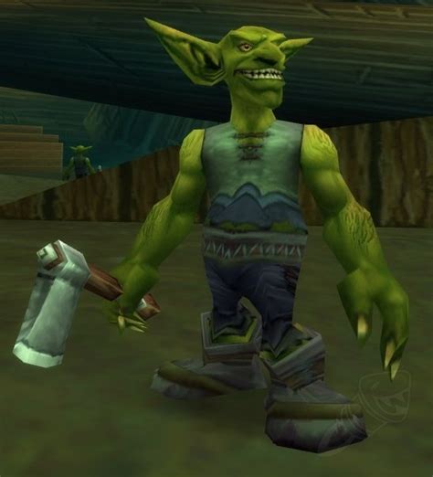 Sculpteur Gobelin Pnj World Of Warcraft Classic