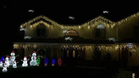 Best Christmas Lights Set To Music Youtube