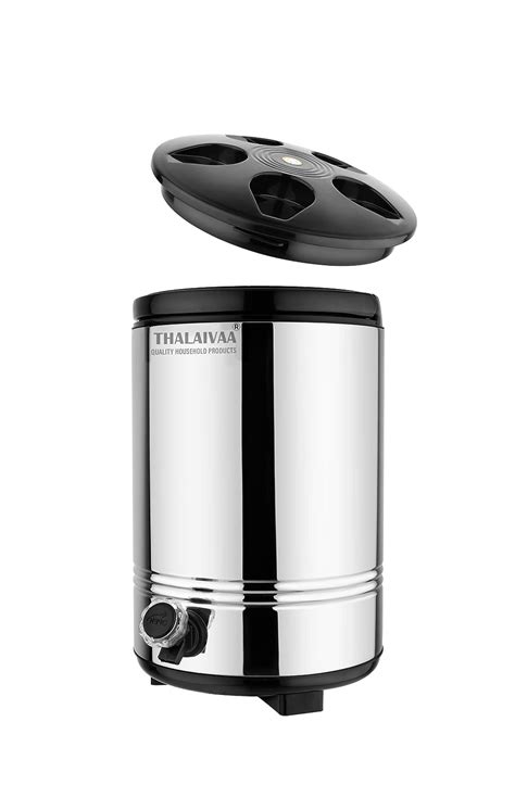 Buy THALAIVAA Stainless Steel Insulated Water Jug 10 Liter I Hot And