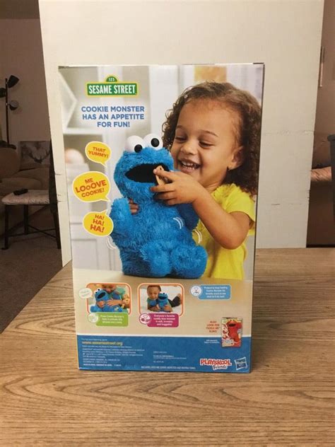Playskool Friends Sesame Street Feed Me Cookie Monster New In Box