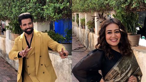 Neha Kakkar And Rithvik Dhanjani Glam Up For Indian Idol 12 Shoot