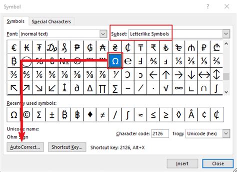 How To Type Ohm Symbol In Wordexcel Aka Omega Symbol Software