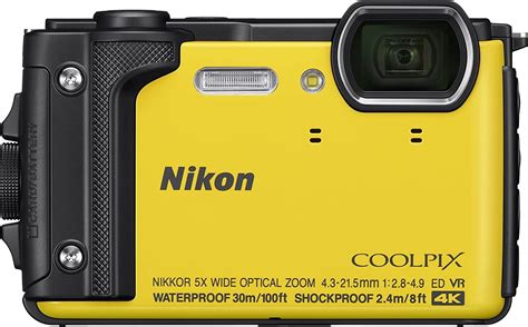 Nikon Coolpix W300 Digital Camera Yellow W300yellow Buy Best Price