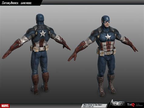 Artstation Captain America Chris Bennett