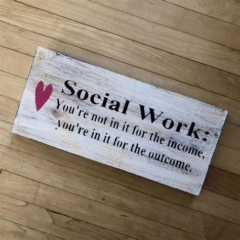 Social Work Social Worker T Office Decor Etsy Social Worker