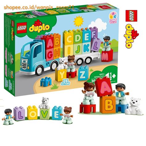 Jual LEGO DUPLO 10915 Alphabet Truck Duplo Alfabet Shopee Indonesia