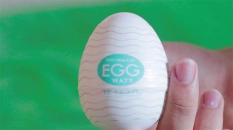 Testing Tenga Eggs Wavy Light Blue Tutorial Review And Test