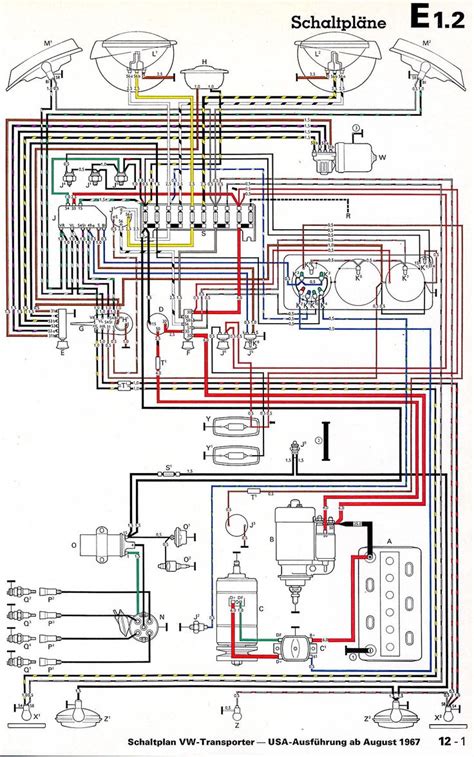 Https://tommynaija.com/wiring Diagram/1968 Vw Bus Wiring Diagram