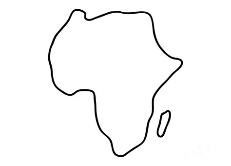 Check spelling or type a new query. Africa African continent map Drawing by Lineamentum