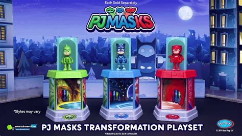 Pj Masks Transformation Playset Youtube