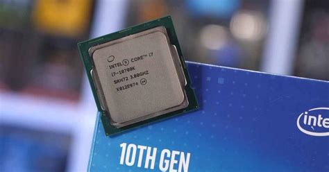 Intel Core I7 10700k Vs Intel Core I9 10900k Processorer I Spel Itigic