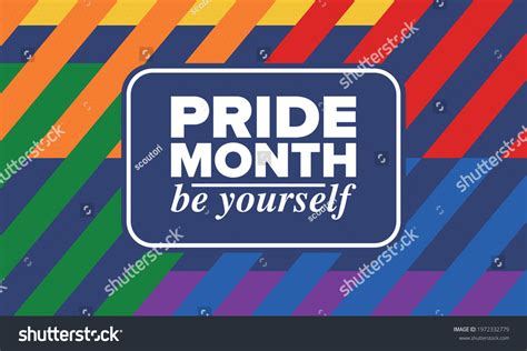 Lgbtqia Pride Month June Lesbian Gay Stock Vector Royalty Free 1972332779 Shutterstock