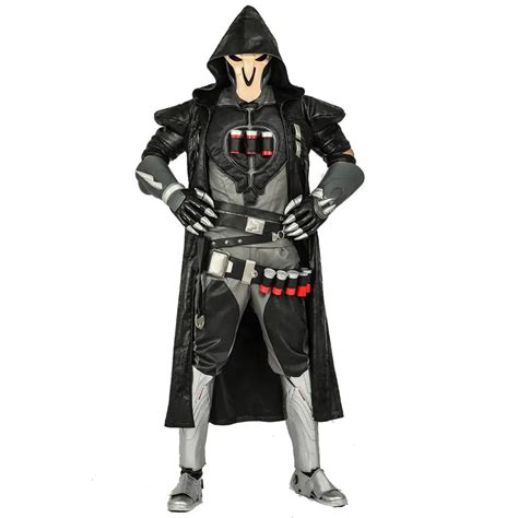 Costheme Overwatch Reaper Cosplay Costume Officially Licensed Halloween