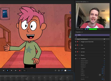 Real Time Animation Software Adobe Character Animator Adds New Features In Public Beta