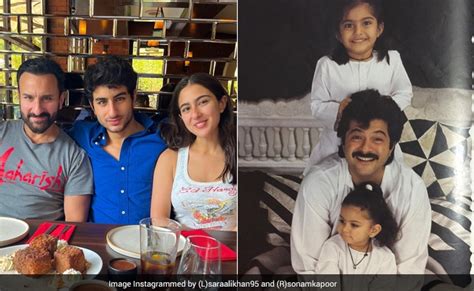 Fathers Day 2022 From Sonam Kapoor To Sara Ali Khan Heres How