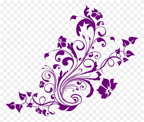 Purple Decorative Scroll Clipart Purple Scroll Clipart Stunning Free Transparent Png Clipart