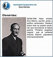 Efemérides: https://es.wikipedia.org/wiki/Andr%C3%A9s_Eloy_Blanco ...