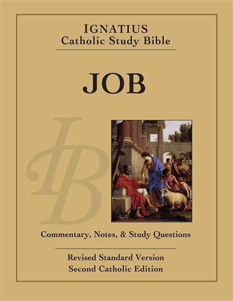 Buy Ignatius Catholic Study Bible Job By Scott W Hahn With Free