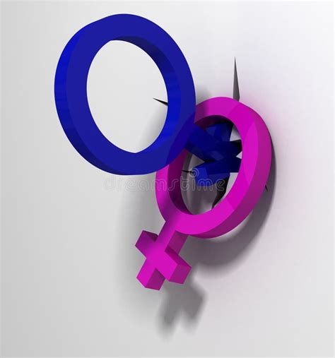 Male Female Gender Symbols Stock Illustration Illustration Of