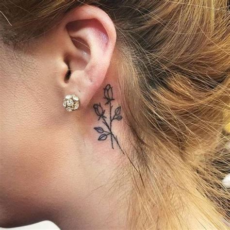 150 Behind The Ear Tattoos That Will Blow Your Mind
