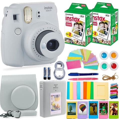 Instax Mini Full Accessories Bundle Set Polaroid Camera Fujifilm