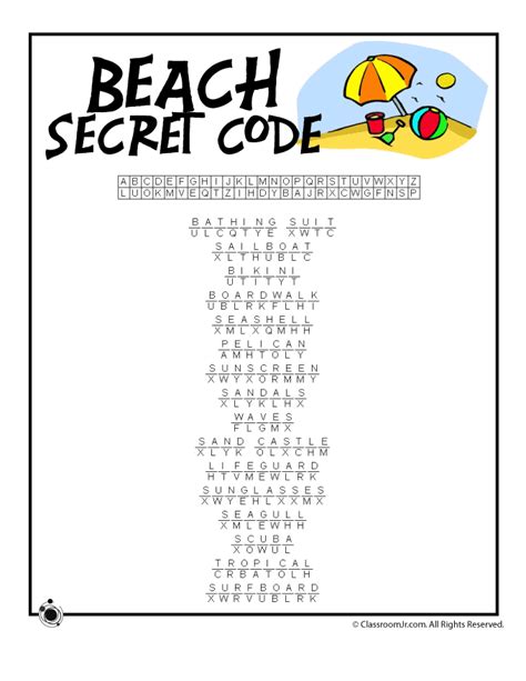 This Is A Free Word Search Containing 100 Words Associated Summer