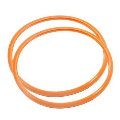 Orange Round Silicone Rubber Gasket Packaging Type Packet At Rs 10