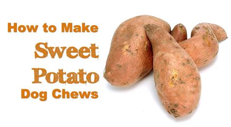 How To Make Sweet Potato Dog Chews