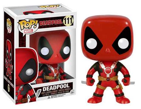 Funko Marvel Pop Marvel Deadpool Vinyl Bobble Head 111 Two Swords Toywiz