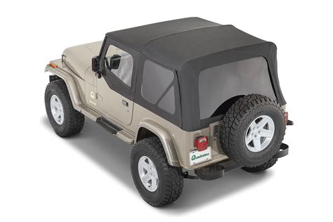 Quadratop Premium Special Edition Replacement Soft Top For 88 95 Jeep