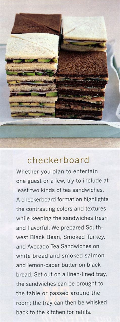 Checkerboard Sandwiches Eudaemonius Flickr From Cooking Magazine